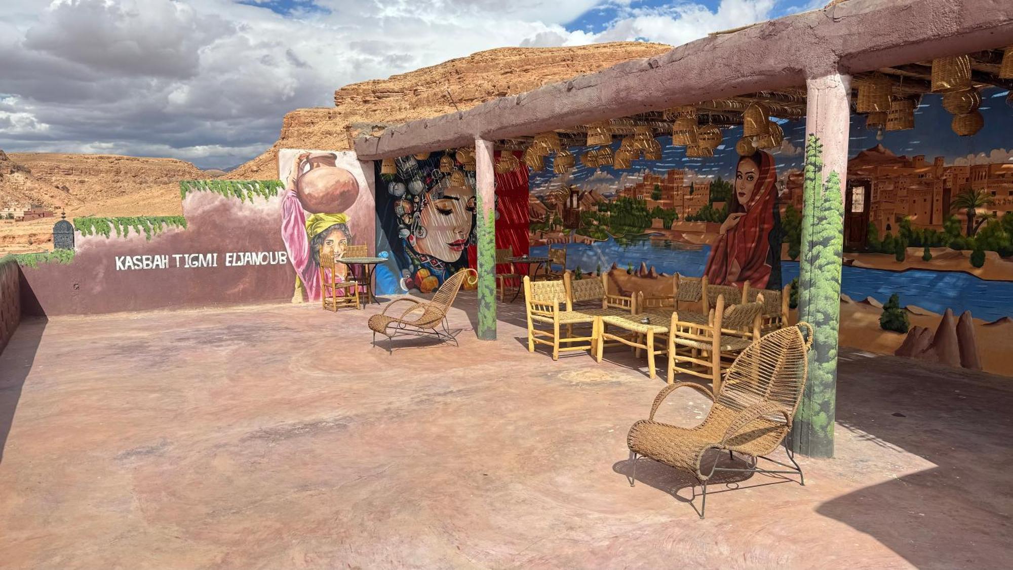 阿伊特本哈杜 Kasbah Tigmi El Janoub酒店 外观 照片